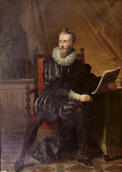 Portrait of Francois de Malherbe (1555-1628) 1822 by Robert Lefevre